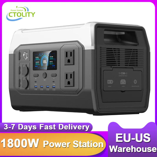 1024Wh Portable Power Station UPS Solar Generator 110V 220V Lifepo4 Battery Energy Storage Supply Camping Campervan RV Outdoor ﻿