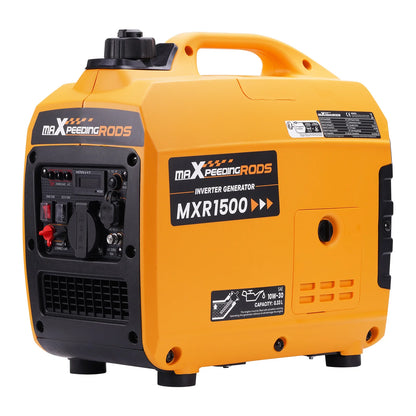 Generador silencioso portátil de 1200W, 11,5 kg, 4 tiempos para fiestas al aire libre