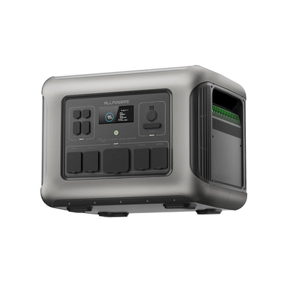 ALLPOWERS Estación de energía portátil R600, batería LiFeP04 de 299Wh con 2 salidas de CA de 600W (1200W) para acampar al aire libre, RV y hogar